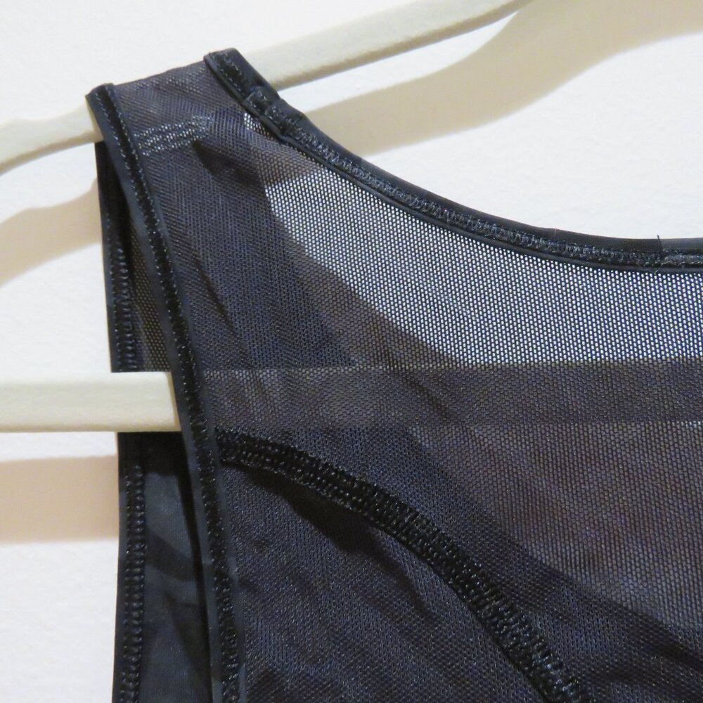 LULULEMON Sculpt Tank II Top in Sequoia Camo Print Deep Coal Black Workout Gym - Picture 13 of 13
